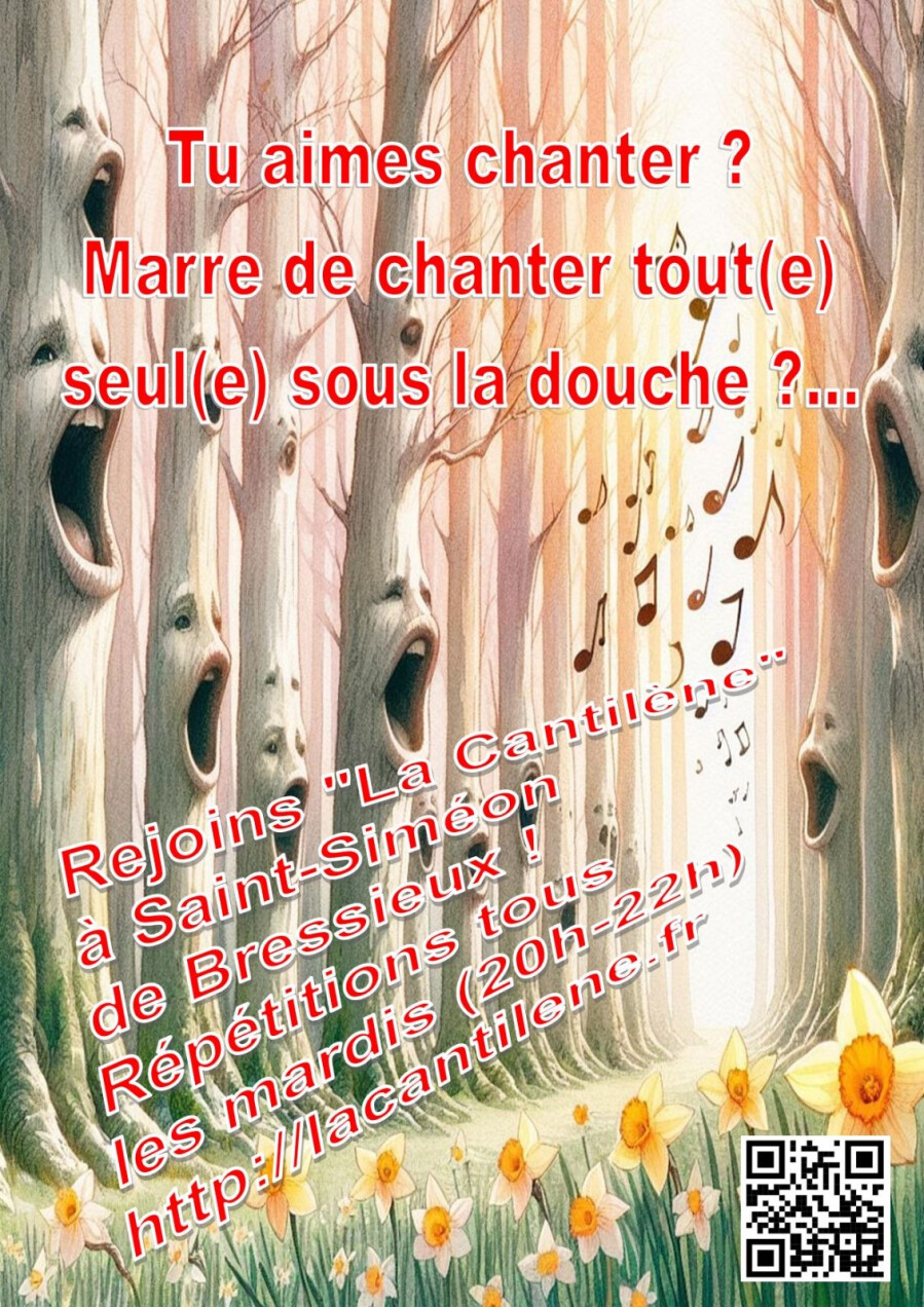 Venez chanter!!! Saint Siméon de Bressieux